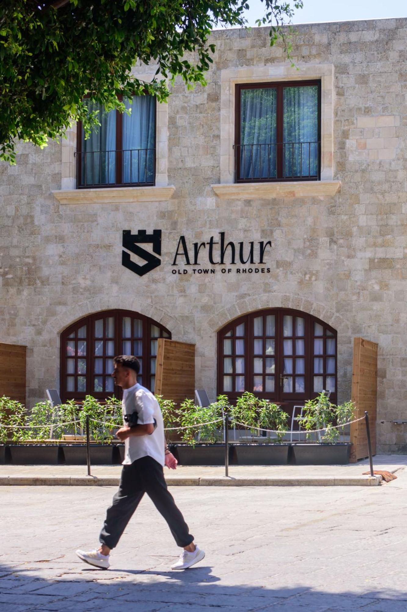 Arthur Suites In Old Town Rhodes City Exterior foto
