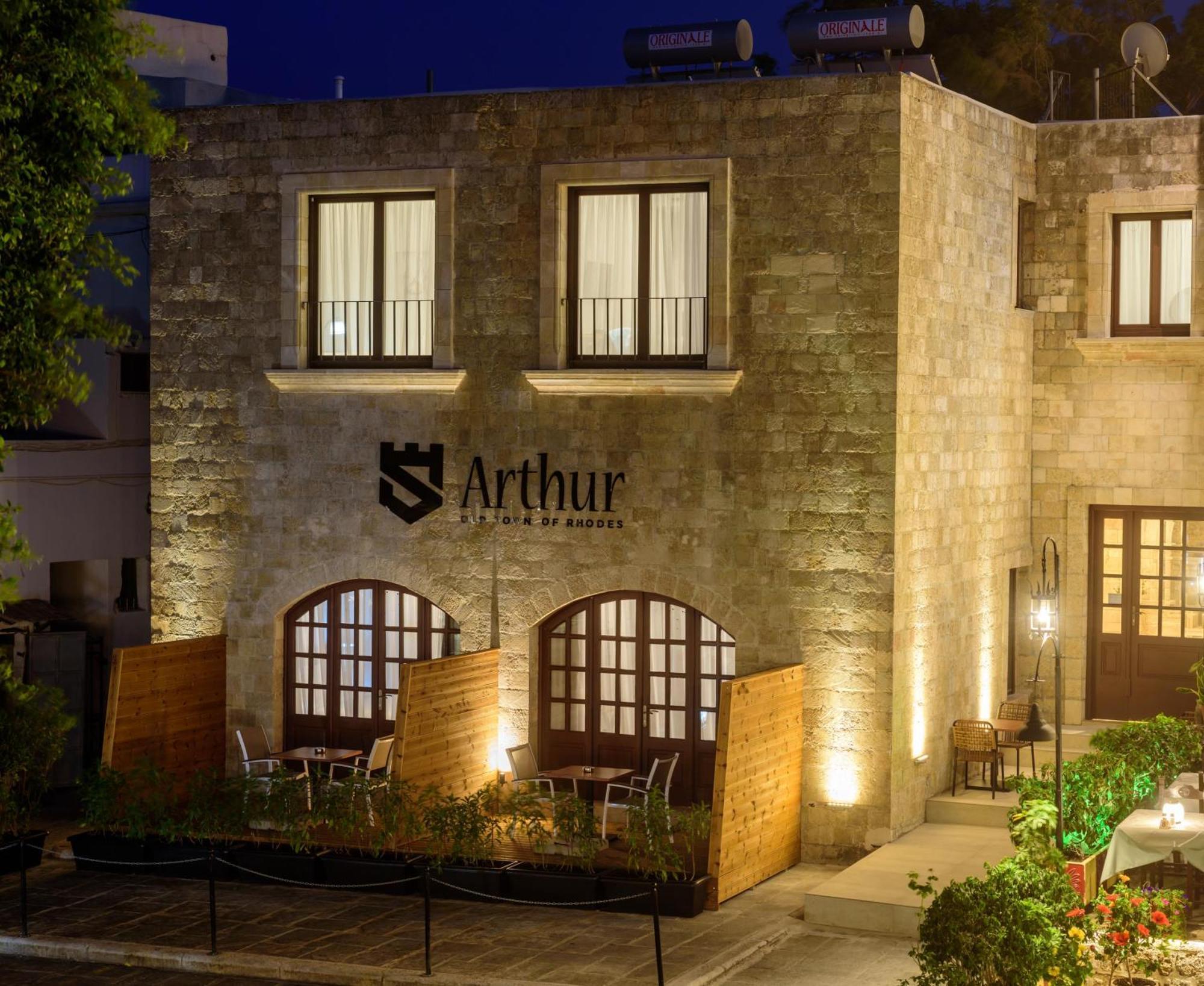 Arthur Suites In Old Town Rhodes City Exterior foto
