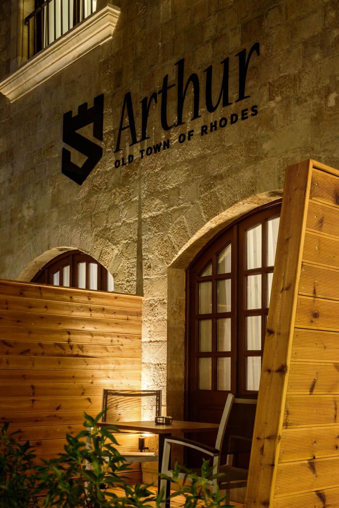 Arthur Suites In Old Town Rhodes City Exterior foto
