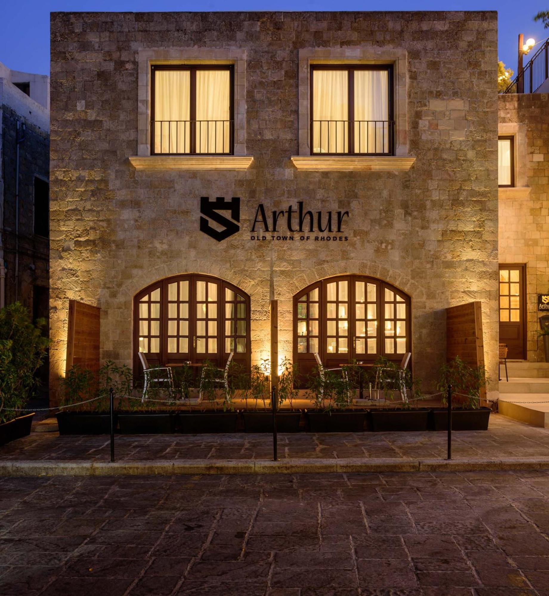 Arthur Suites In Old Town Rhodes City Exterior foto