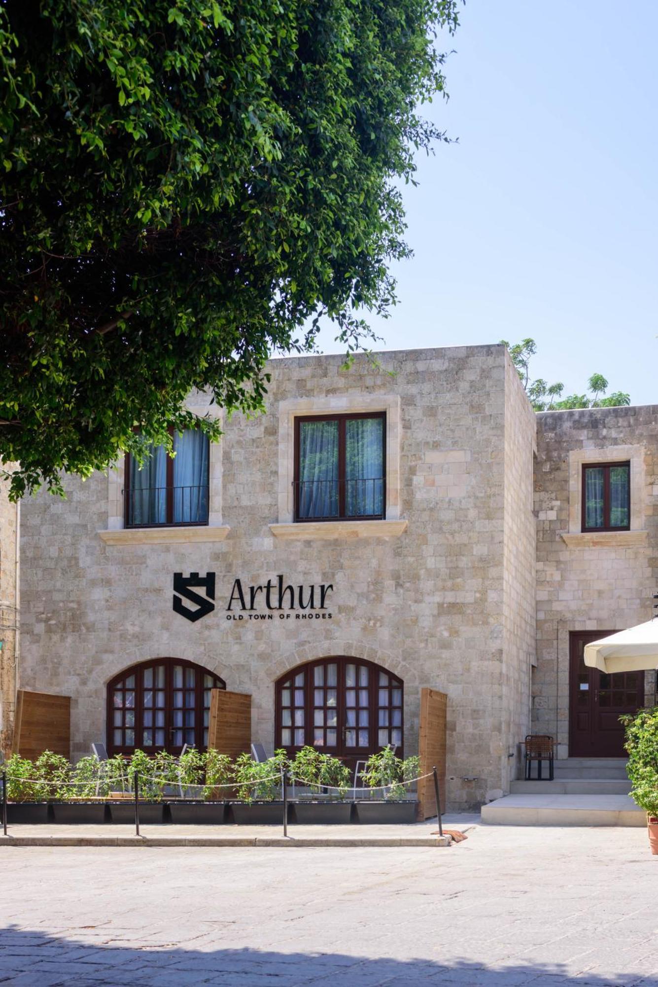 Arthur Suites In Old Town Rhodes City Exterior foto