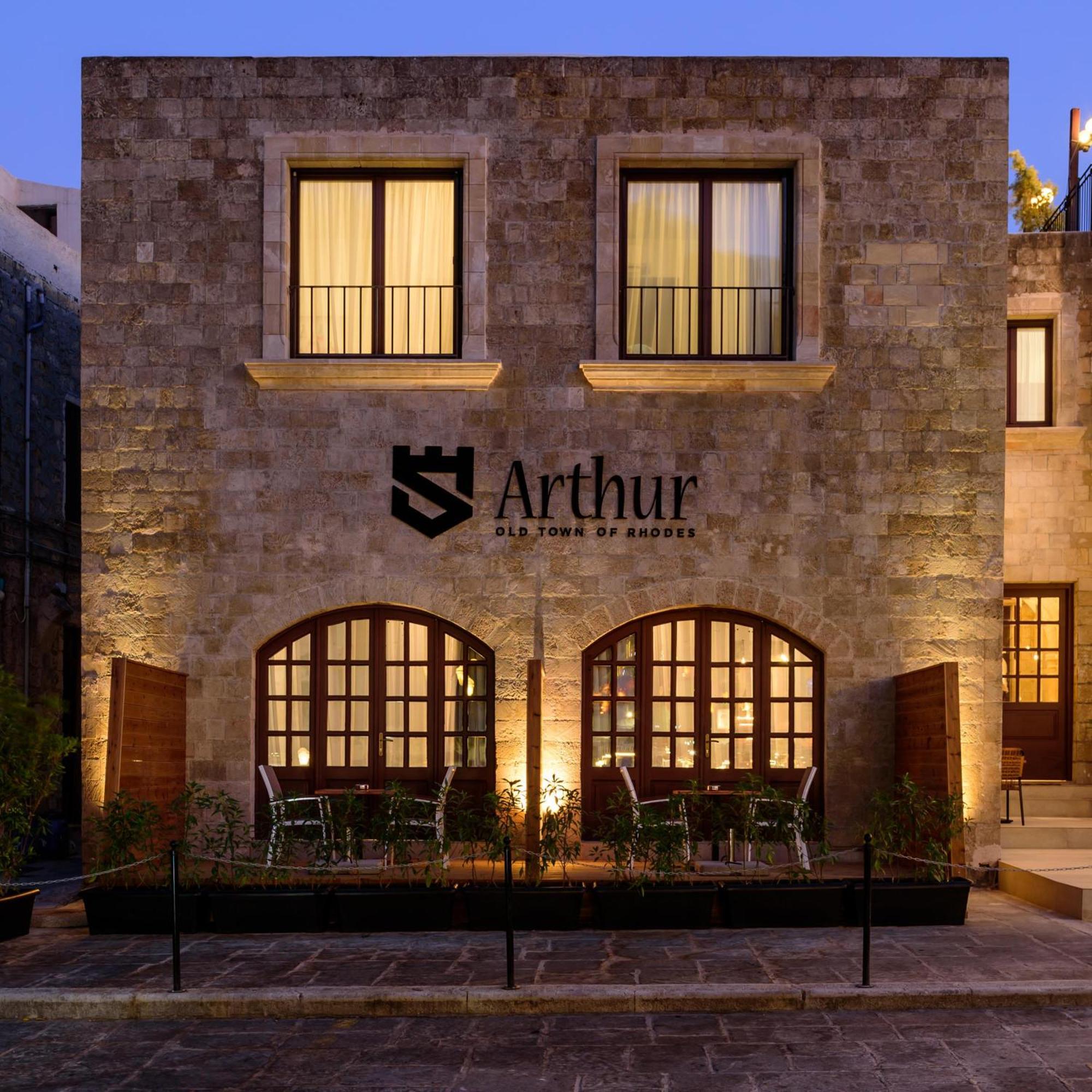 Arthur Suites In Old Town Rhodes City Exterior foto