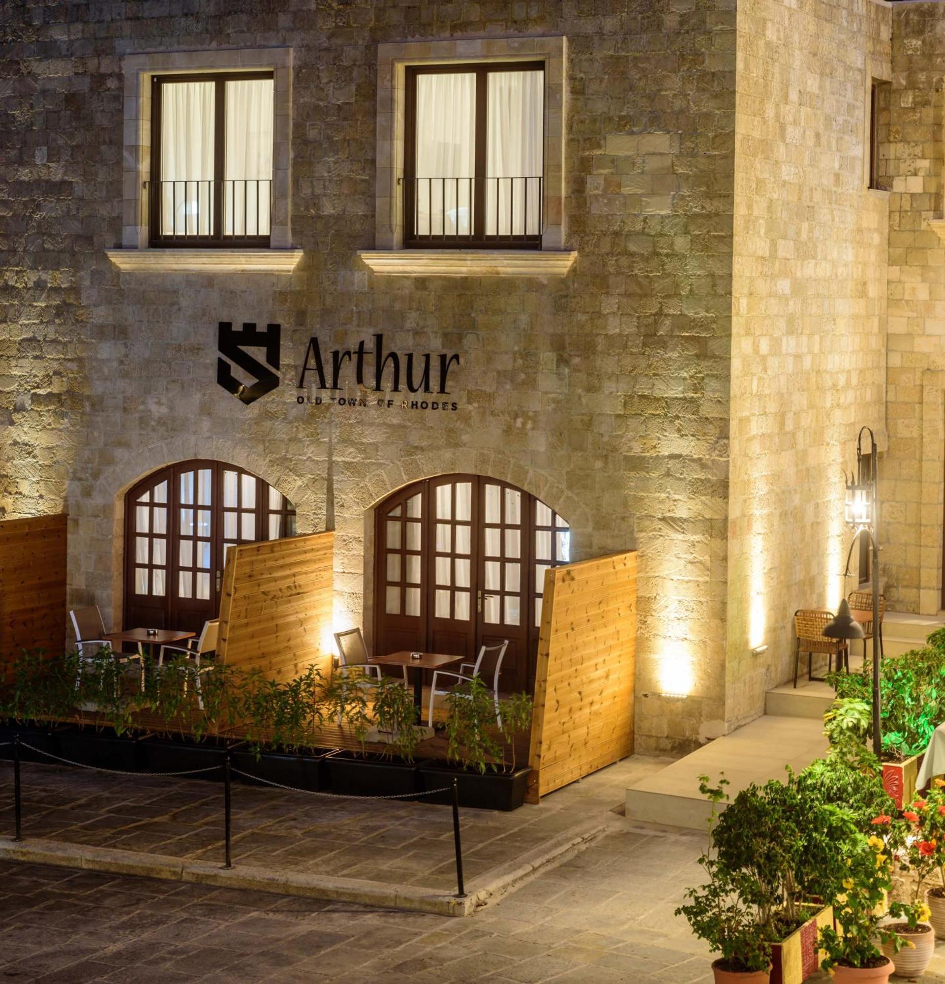 Arthur Suites In Old Town Rhodes City Exterior foto